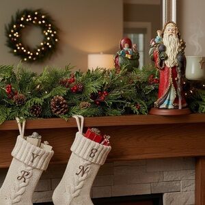 Vintage Cedar Creek Collectible Old World Santa Figurine Christmas NIB